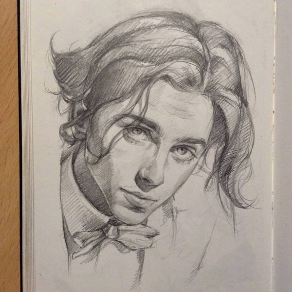 Тимоти Шаламе арты