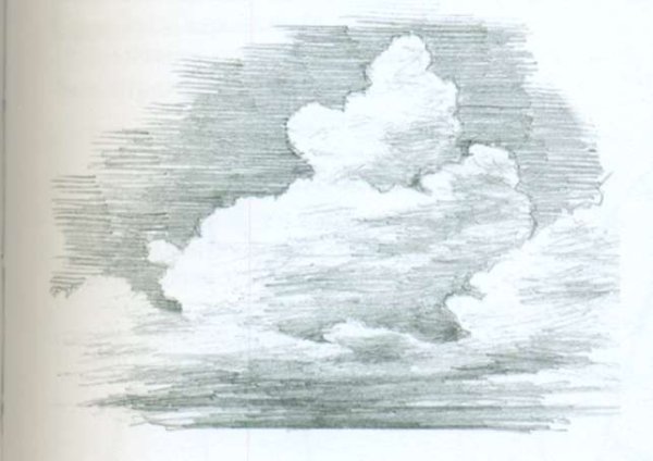 Зарисовка облаков
