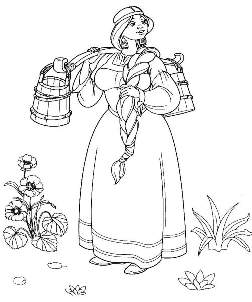 Как нарисовать Василису