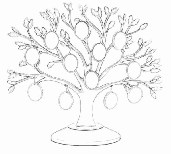 Рисование генеалогического дерева