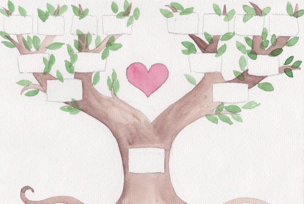 Рисование генеалогического дерева