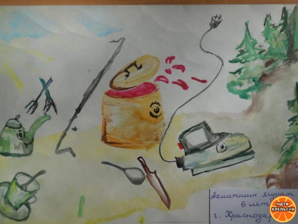 Рисование Федорино горе