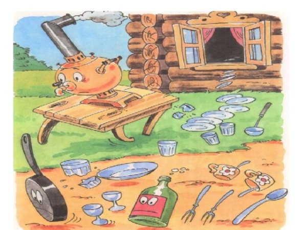 Иллюстрации к сказкам Чуковского Федорино горе