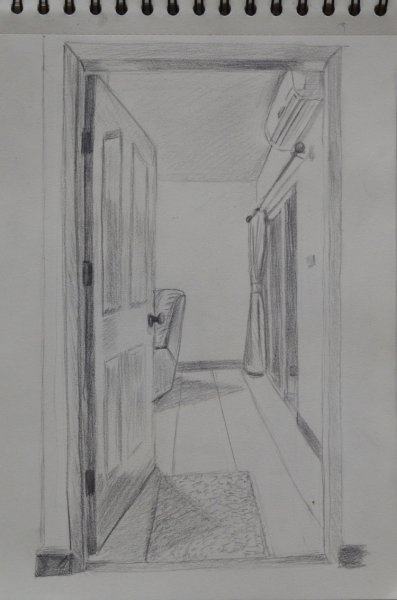 Открытое окно в перспективе