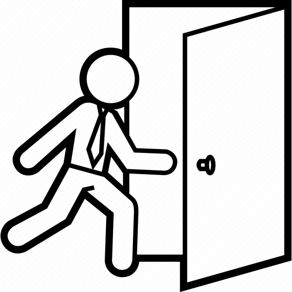 Открытая дверь