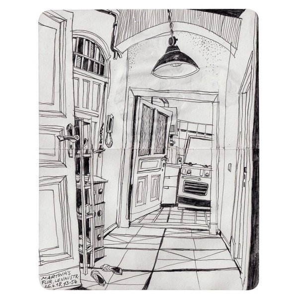 Дверь в перспективе