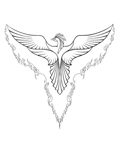 Феникс карандашом