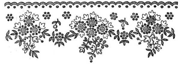 Узоры для рушника гладью