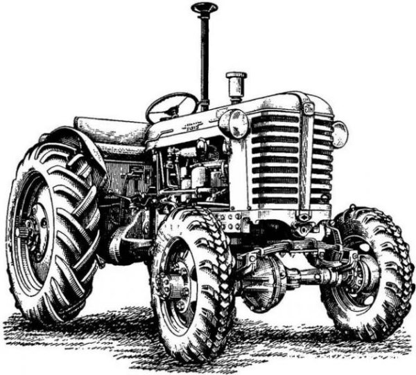 Советские трактора