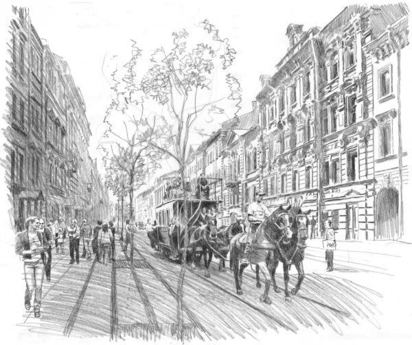 Невский проспект Наброски Гоголя