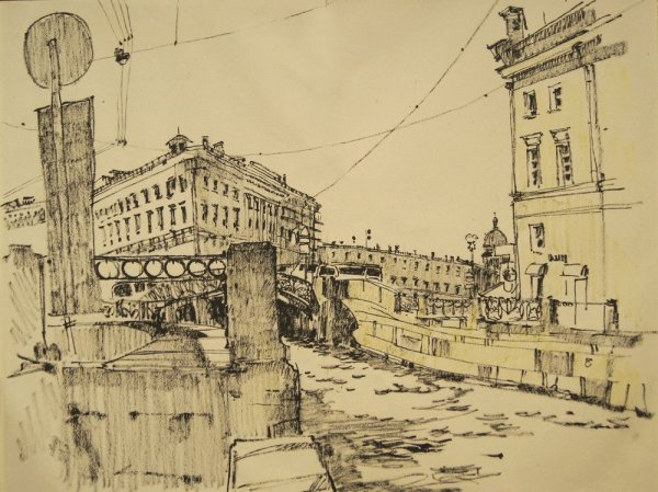 Город рисунок