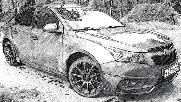 Разукрашки Шевроле Круз