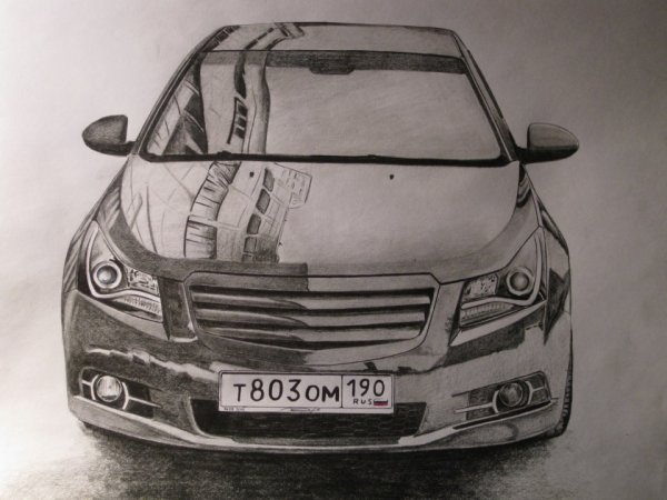 Круз карандашом