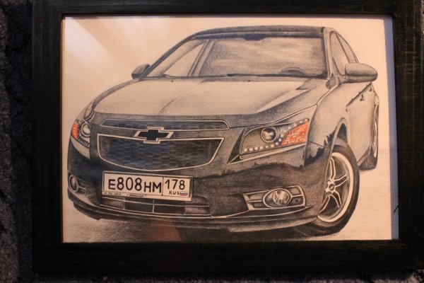 Шевроле Круз для рисования