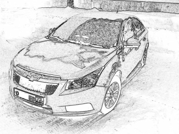 Разукрашки Шевроле Круз