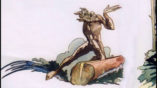 Детские рисунки лешего