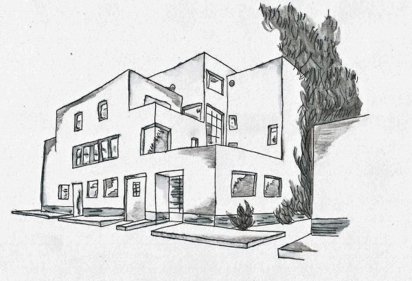 Зарисовки современных домов