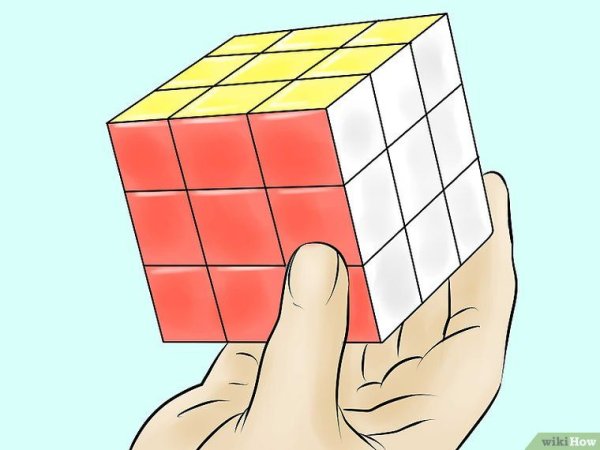 Кубик Рубика для раскрашивания