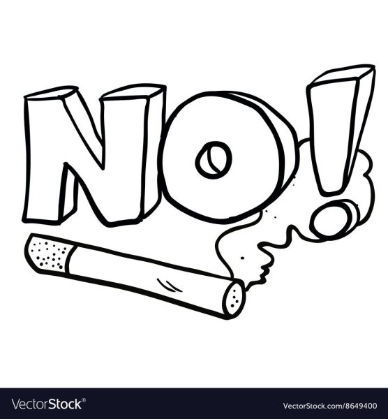 Курение раскраски для детей