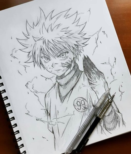 Киллуа скетч