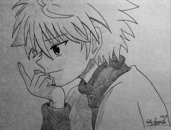 Киллуа для срисовки