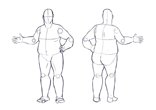 Референс Толстого человека