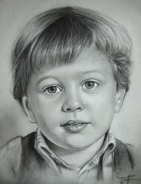 Портрет лёгкий для детей