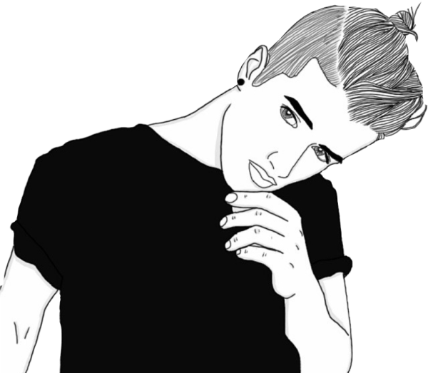 Рисунки для срисовки парни