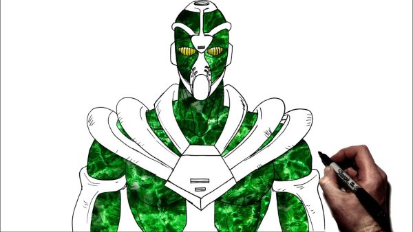 Джо Джо стенд Иерофант Грин