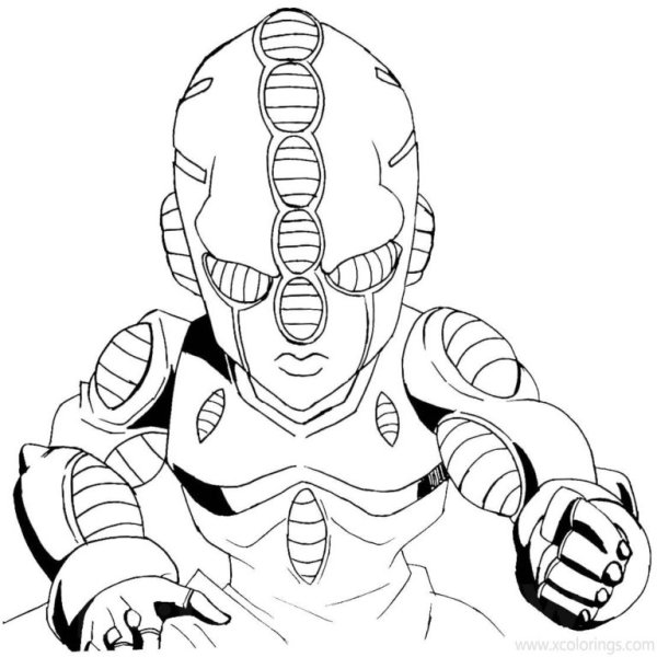 Джо Джо дио карандашом