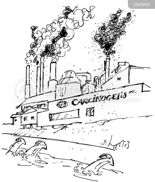 Рисунок завод загрязняет