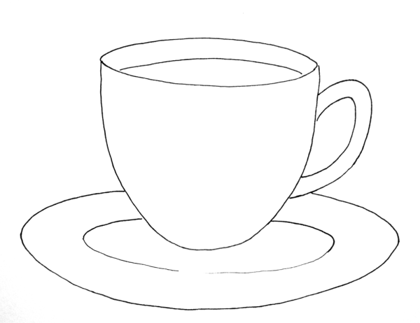 Шаблон чашки