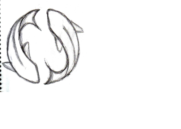 Знак зодиака рыбы для срисовки