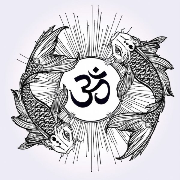 Тату символика рыбы