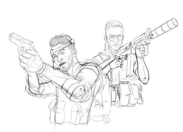 Раскраска страйк