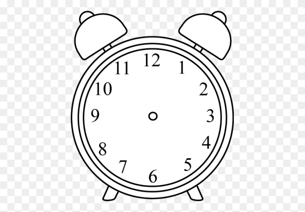 Будильник рисунок карандашом