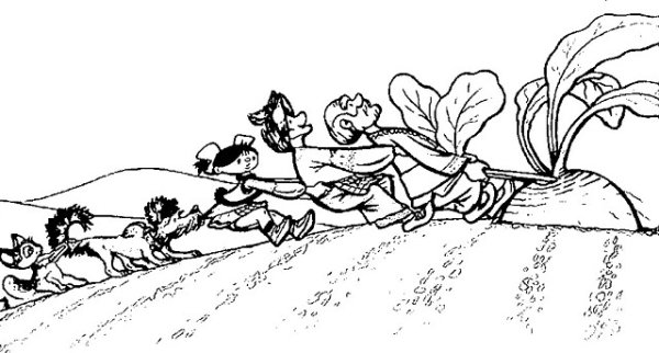 Репка карандашом