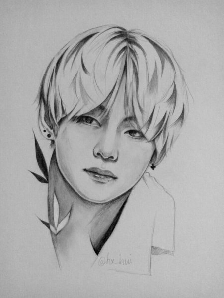 Taehyung Art карандаш