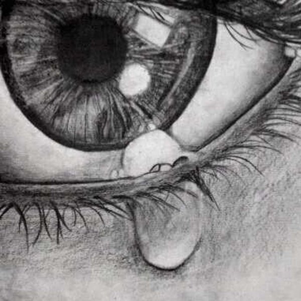Слезы рисунок