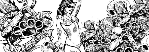 Хулиганские тату эскизы