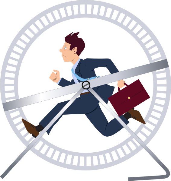 Человек в колесе