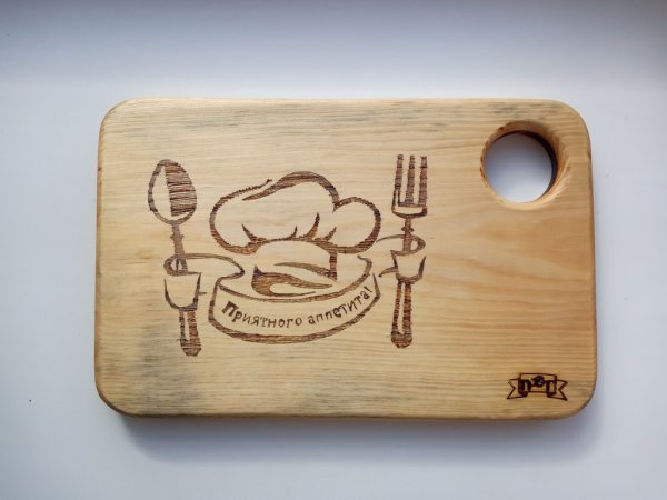 Надписи на разделочных досках