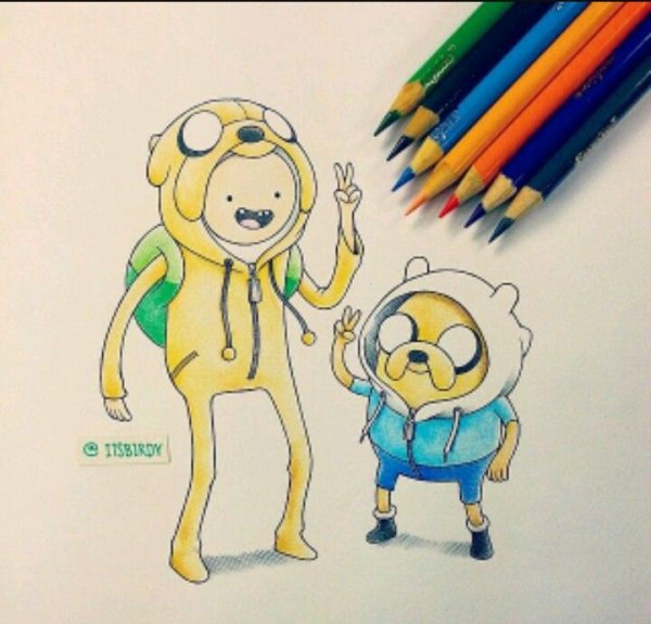 Время приключений рисунки