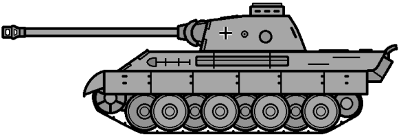 Пантера танк сбоку
