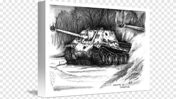 Танк пантера рисунок карандашом