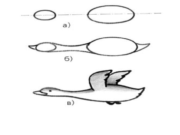 Рисование Мамина Сибиряка серая шейка