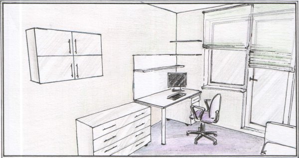 Эскиз рабочего места