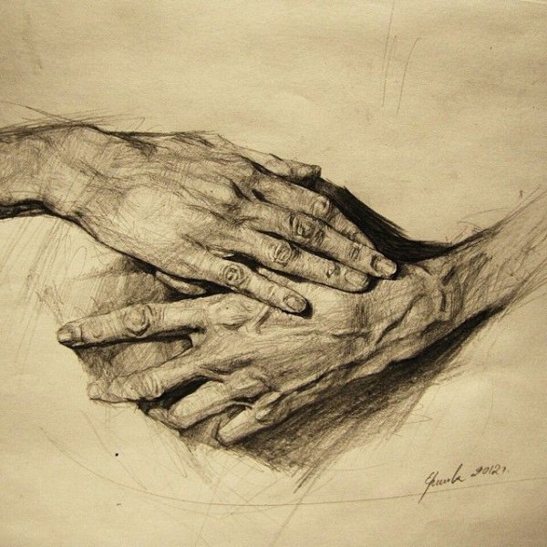 Академические зарисовки рук