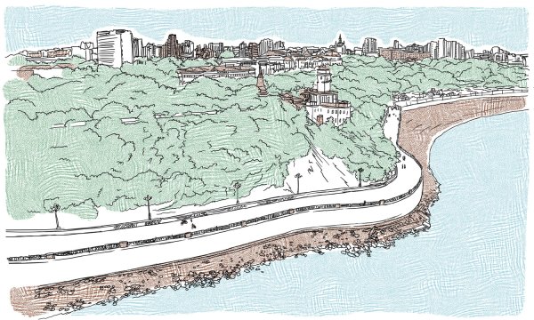 Утес рисованный Хабаровск