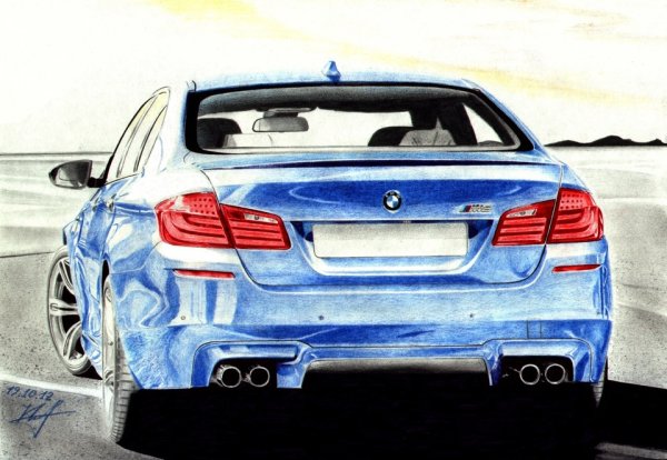 BMW m5 Pencil